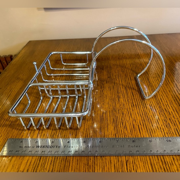 Chrome Soap Holder for Clawfoot Tub - Picture 3 of 8